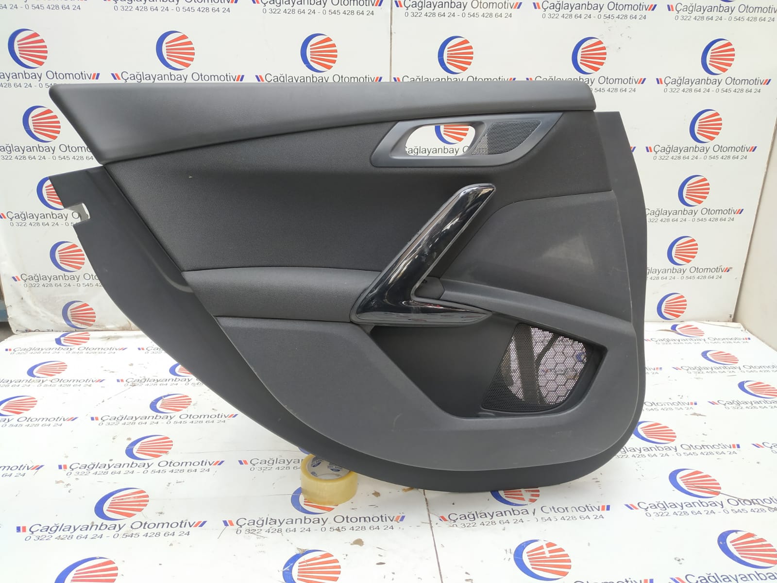peugeot 508 sol arka kapı kartonu 